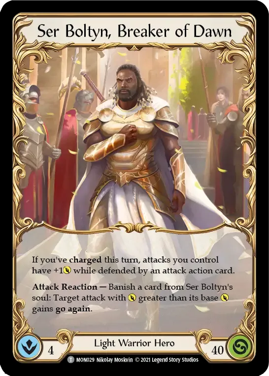 Ser Boltyn, Breaker of Dawn — Monarch — Flesh and Blood