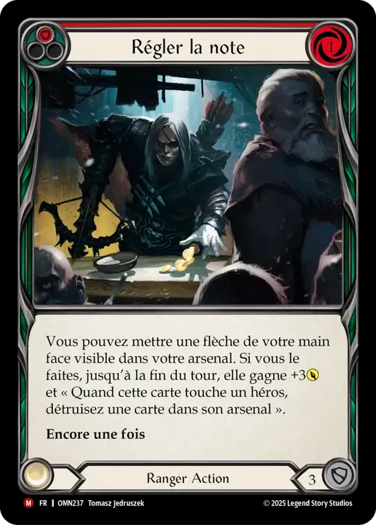 Régler la note — Omens of the Third Age — Flesh and Blood
