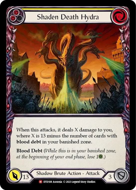 Shaden Death Hydra — Dusk till Dawn — Flesh and Blood