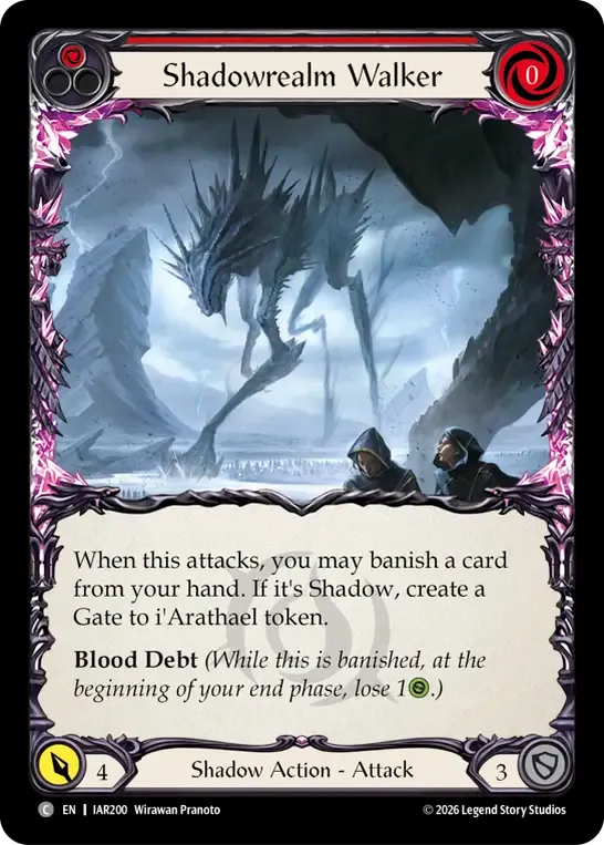 Marcheur du Royaume des ombres — Usurp the Shadow Throne — Flesh and Blood