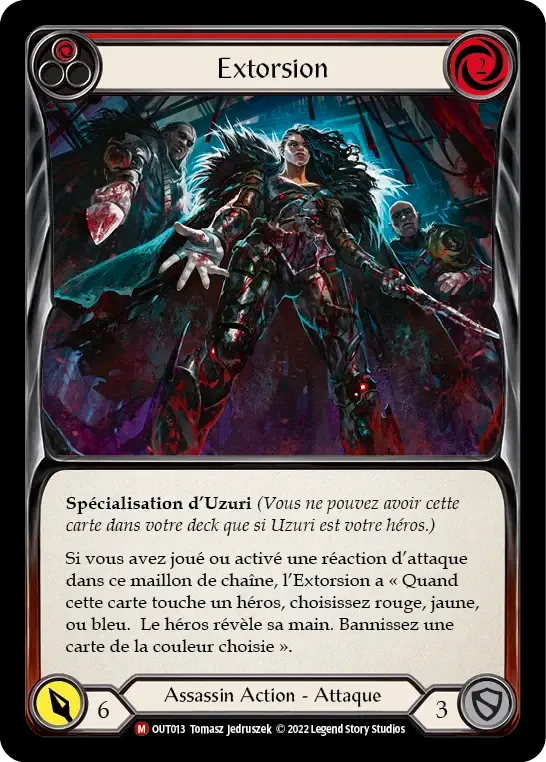 Extorsion — Outsiders — Flesh and Blood