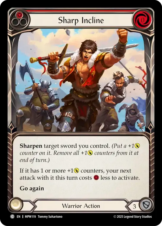 Pente abrupte — Mastery Pack Warrior — Flesh and Blood