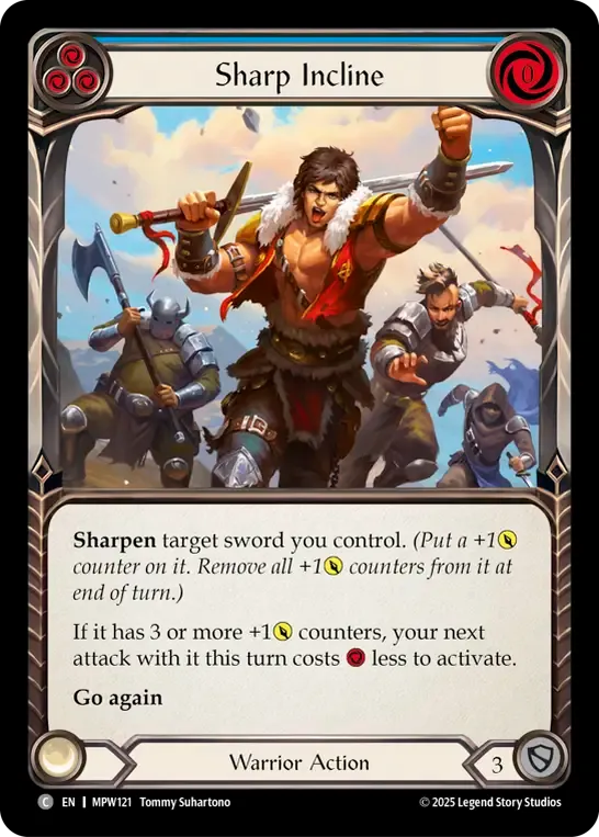 Pente abrupte — Mastery Pack Warrior — Flesh and Blood