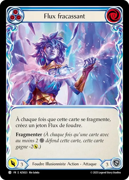 Flux fracassant — Armory Deck - Zyggy Starlight — Flesh and Blood
