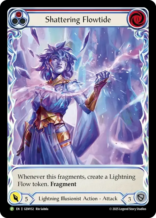 Shattering Flowtide — GEM - Pack 5 — Flesh and Blood
