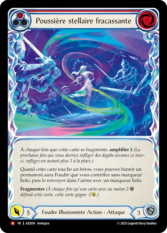 Poussière stellaire fracassante — Armory Deck - Zyggy Starlight — Flesh and Blood