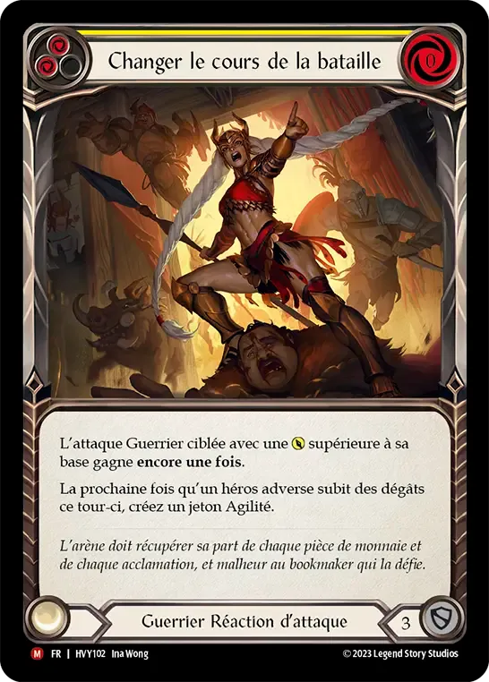Changer le cours de la bataille — Heavy Hitters — Flesh and Blood
