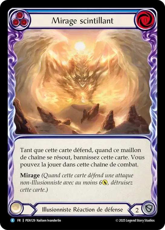 Shimmering Mirage (Blue) — Compendium of Rathe — Flesh and Blood
