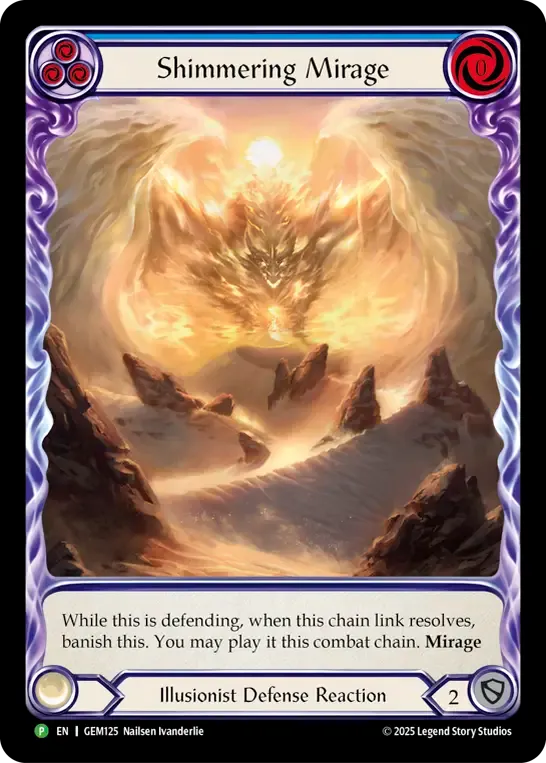 Shimmering Mirage — Flesh and Blood: Promo Cards — Flesh and Blood