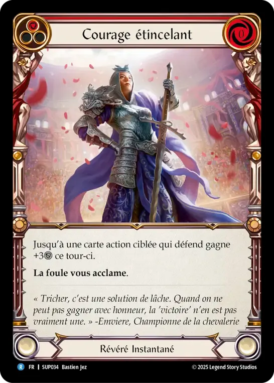 Courage étincelant from Super Slam - Flesh and Blood