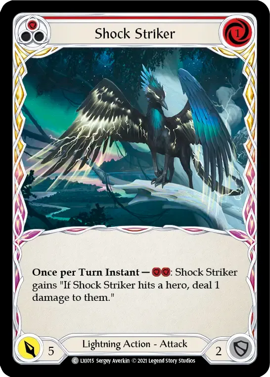 Shock Striker (Red) — Lexi - Blitz Deck — Flesh and Blood