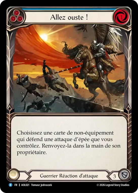 Allez ouste ! — Armory Deck - Olympia, Prized Fighter — Flesh and Blood