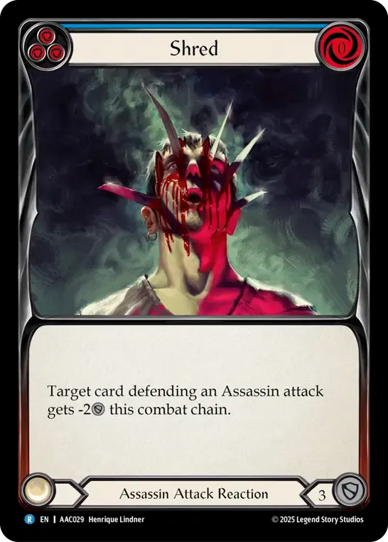 Mettre en pièces — Armory Deck - Arakni, 5L!p3d 7hRu 7h3 cR4X — Flesh and Blood