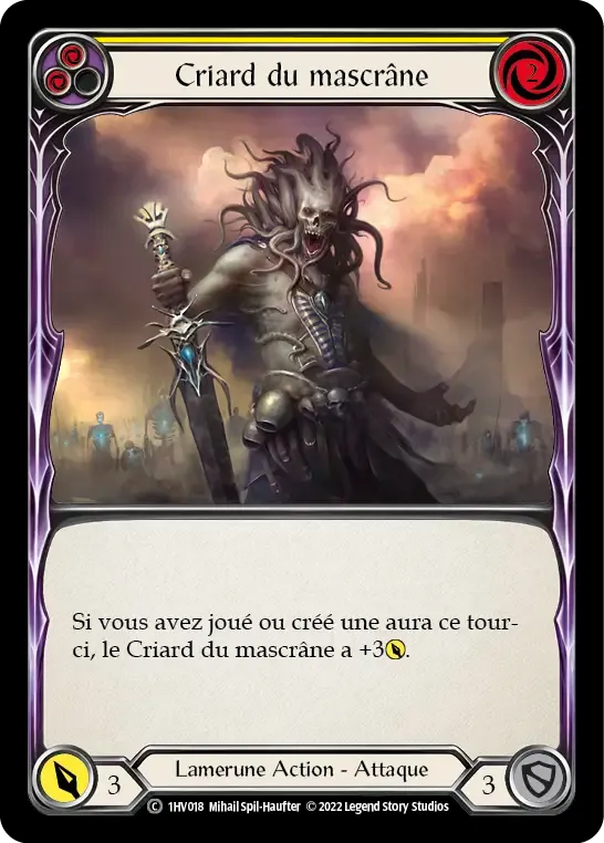Criard du mascrâne — Viserai - Blitz Deck — Flesh and Blood