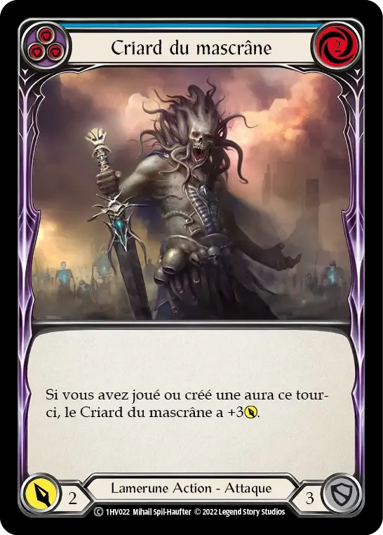Criard du mascrâne — Viserai - Blitz Deck — Flesh and Blood