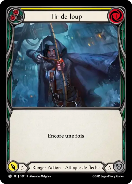 Tir de loup — High Seas — Flesh and Blood