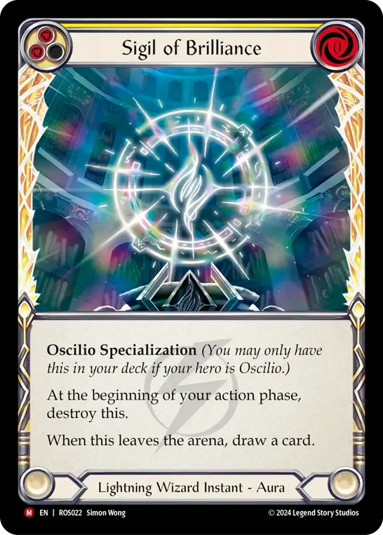 Sigil of Brilliance — Rosetta — Flesh and Blood