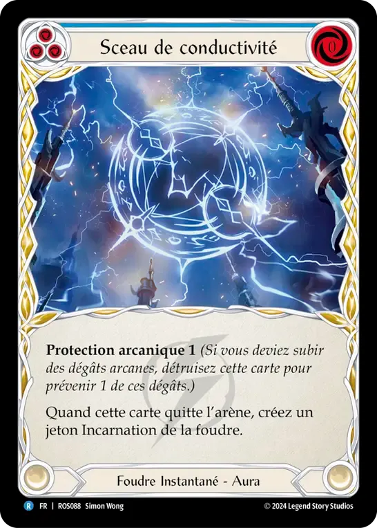 Sceau de conductivité — Rosetta — Flesh and Blood