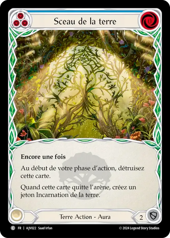 Sceau de la terre from Armory Deck Origins - Jarl Vetreiði - Flesh and Blood