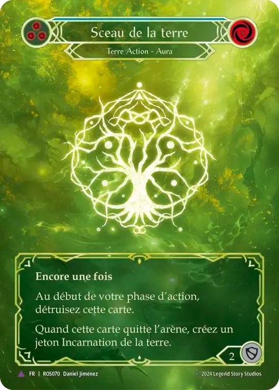 Sceau de la terre — Rosetta — Flesh and Blood