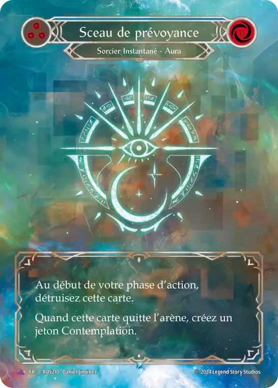 Sceau de prévoyance — Rosetta — Flesh and Blood