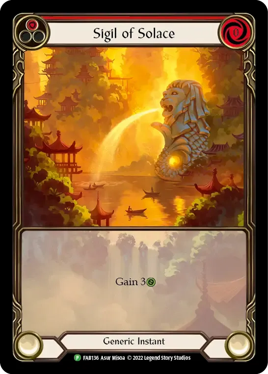 Sigil of Solace — Flesh and Blood: Promo Cards — Flesh and Blood