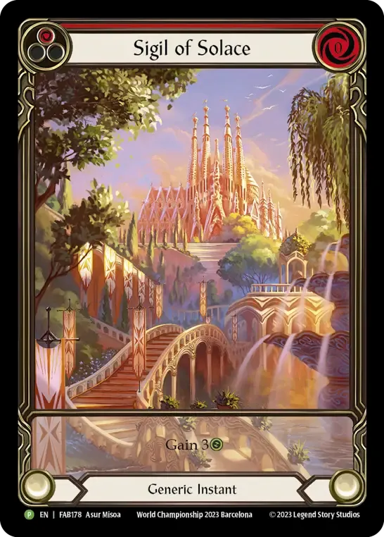 Sigil of Solace — Flesh and Blood: Promo Cards — Flesh and Blood