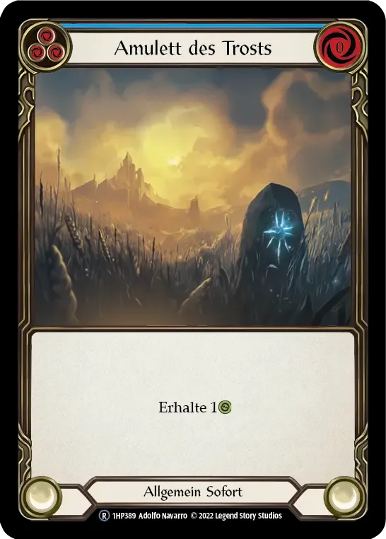 Sigil of Solace (Blue) — History Pack 1 - Black Label — Flesh and Blood