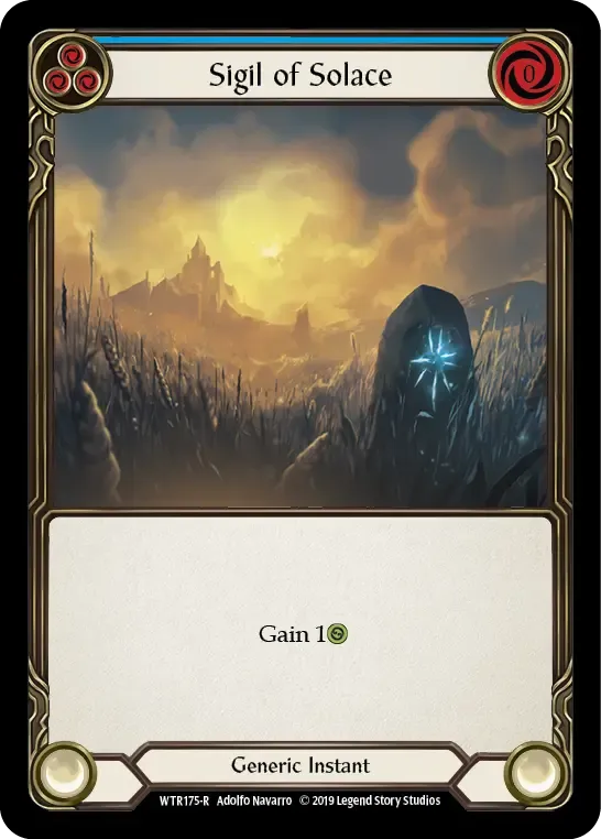Sigil of Solace (Blue) — Welcome to Rathe — Flesh and Blood