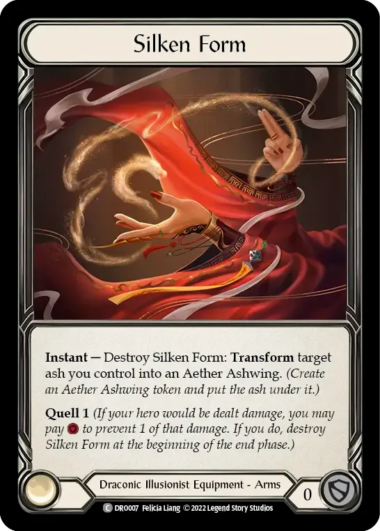 Silken Form — Dromai - Blitz Deck — Flesh and Blood