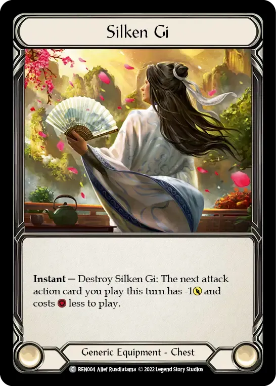 Silken Gi — Benji - Blitz Deck — Flesh and Blood