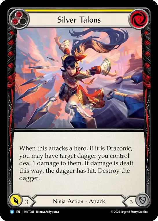 Serres d’argent — The Hunted — Flesh and Blood