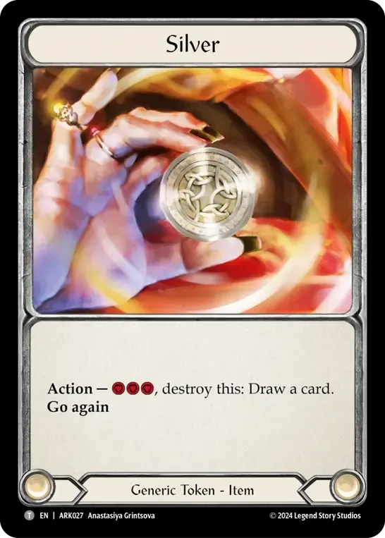 Silver — The Hunted Blitz Deck - Arakni — Flesh and Blood