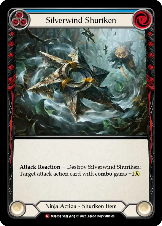 Silverwind Shuriken — Outsiders — Flesh and Blood