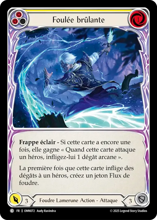 Foulée brûlante — Omens of the Third Age — Flesh and Blood