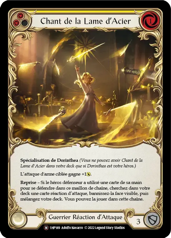 Chant de la Lame d'Acier from History Pack 1 - Black Label - Flesh and Blood