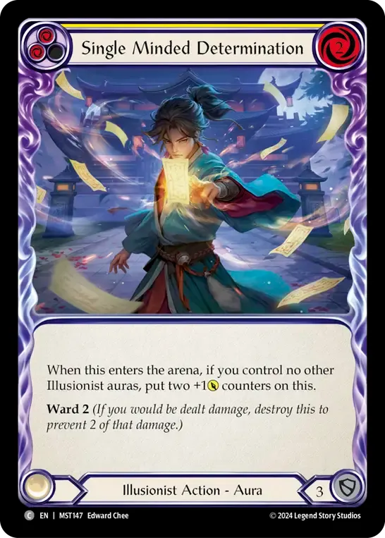 Détermination résolue — Part the Mistveil — Flesh and Blood
