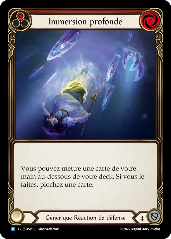 Immersion profonde from Armory Deck - Ira, Scarlet Revenger - Flesh and Blood