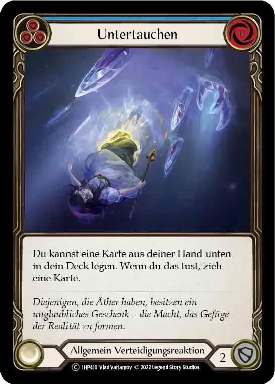 Sink Below (Blue) from History Pack 1 - Black Label - Flesh and Blood