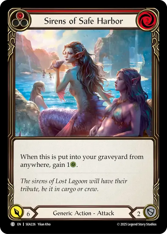 Sirènes de Port-Sûr — High Seas — Flesh and Blood