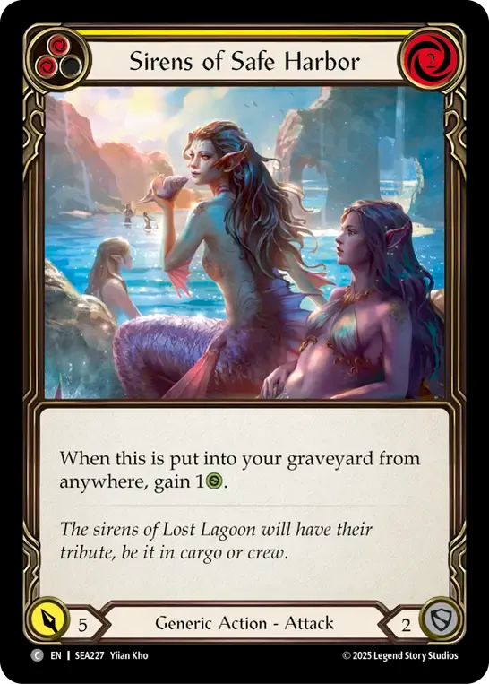 Sirènes de Port-Sûr — High Seas — Flesh and Blood