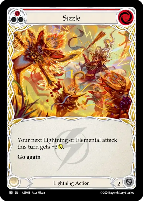 Grésillement — Armory Deck - Aurora, Shooting Star — Flesh and Blood