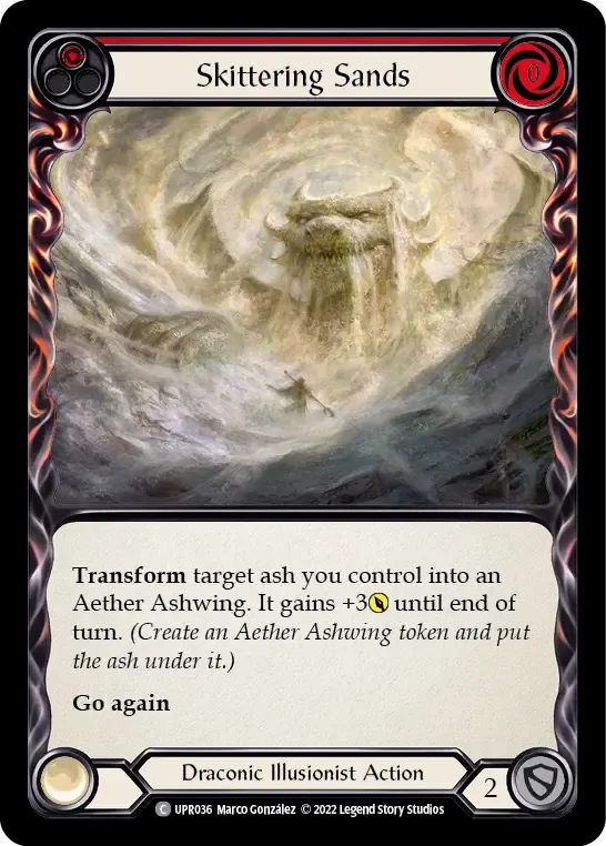 Skittering Sands (Red) — Uprising — Flesh and Blood