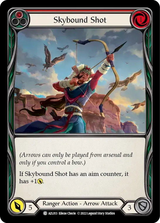 Skybound Shot (Red) — Azalea - Blitz Deck — Flesh and Blood
