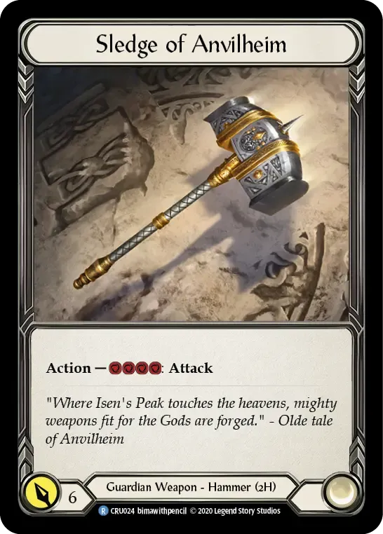 Sledge of Anvilheim — Crucible of War — Flesh and Blood