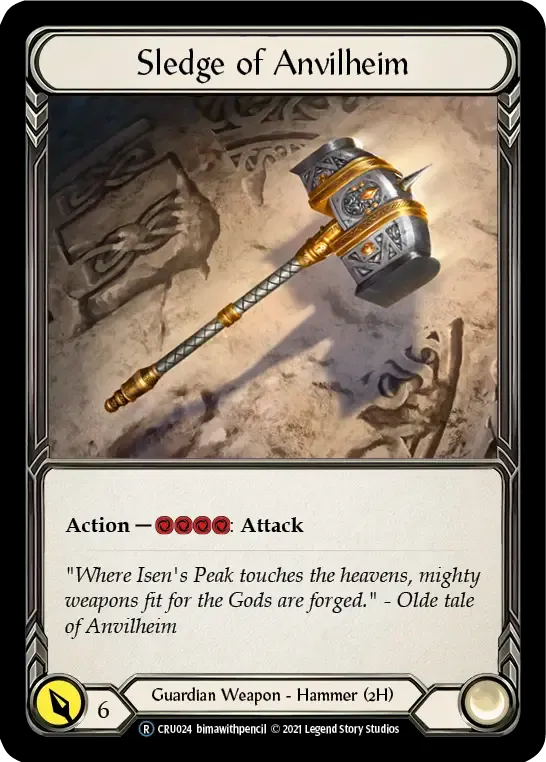 Sledge of Anvilheim — Crucible of War - Unlimited — Flesh and Blood