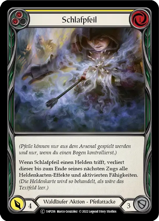 Sleep Dart (Yellow) — History Pack 1 - Black Label — Flesh and Blood