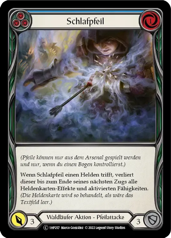 Sleep Dart (Blue) — History Pack 1 - Black Label — Flesh and Blood