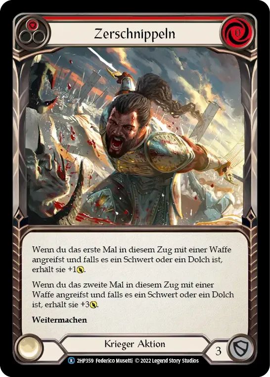 Slice and Dice (Red) — History Pack 2 - Black Label — Flesh and Blood