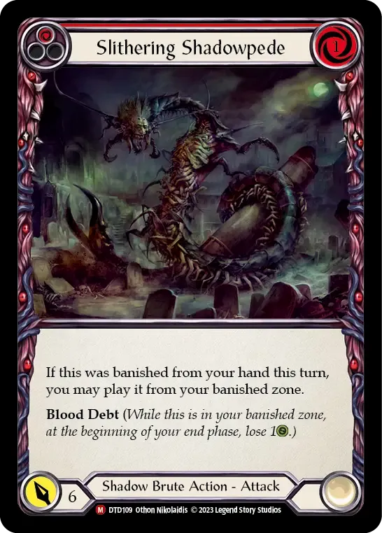 Ombrepède rampant — Dusk till Dawn — Flesh and Blood